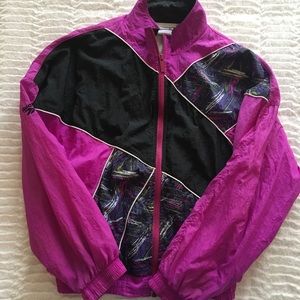 Reebok Vintage 80’s Windbreaker Jacket Medium